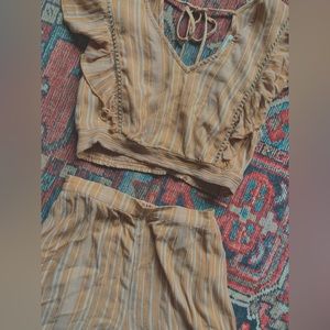 Striped matching set